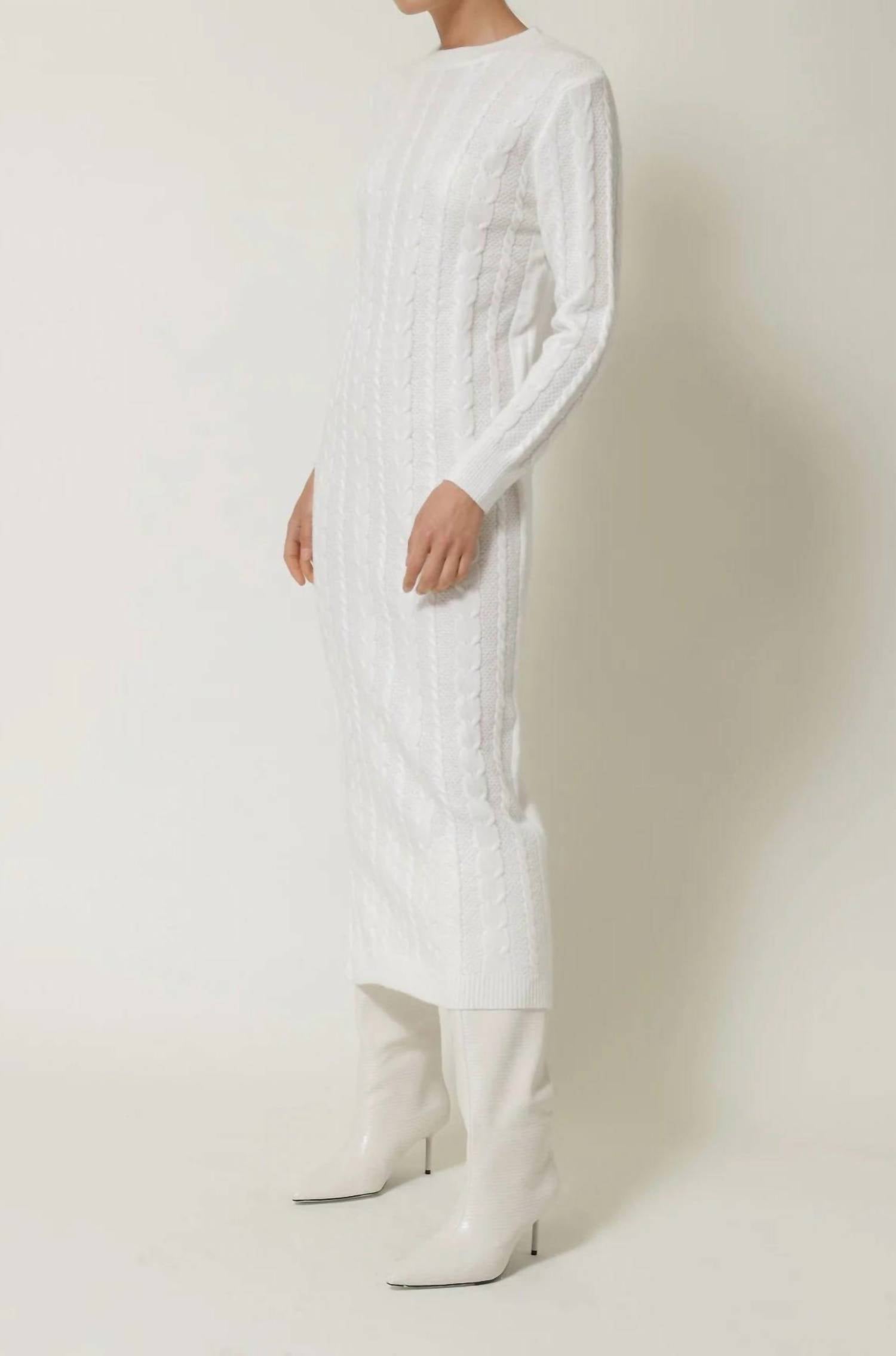 Line And Dot - Jordan Maxi Sweater Dress