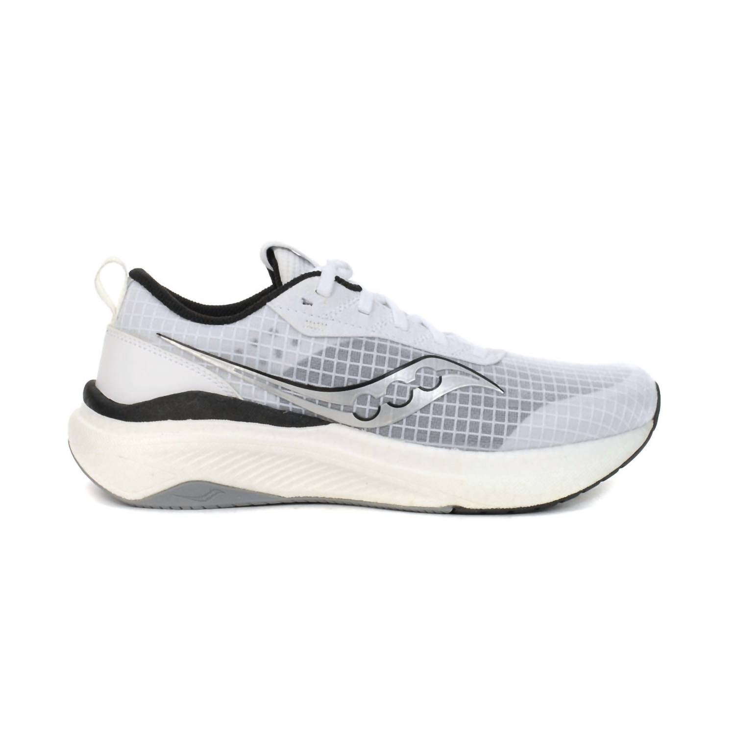 SAUCONY Women's Freedom Crossport Sneakers in white black blanc noir - women's sneaker