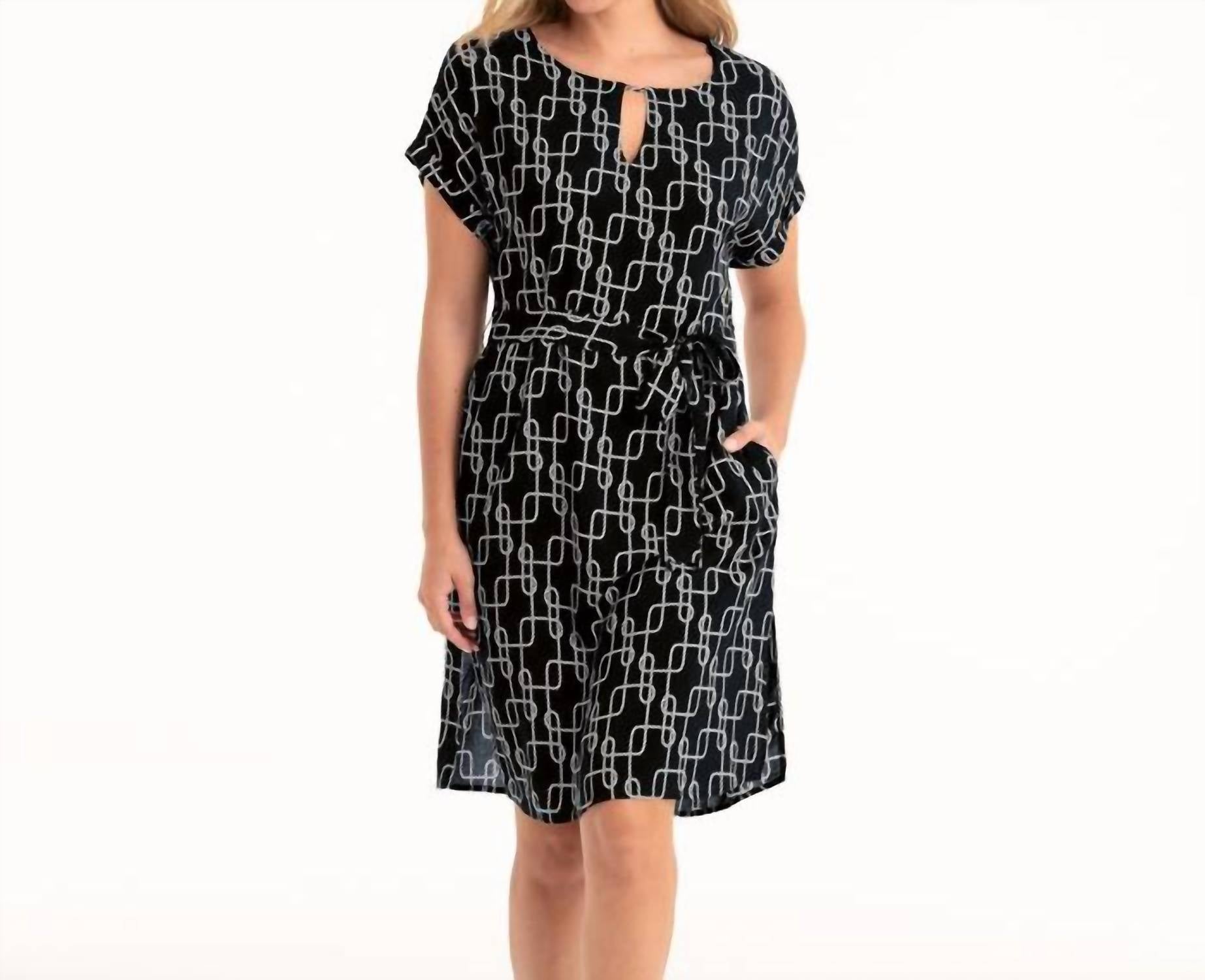 Anita - Belted Parma Dress