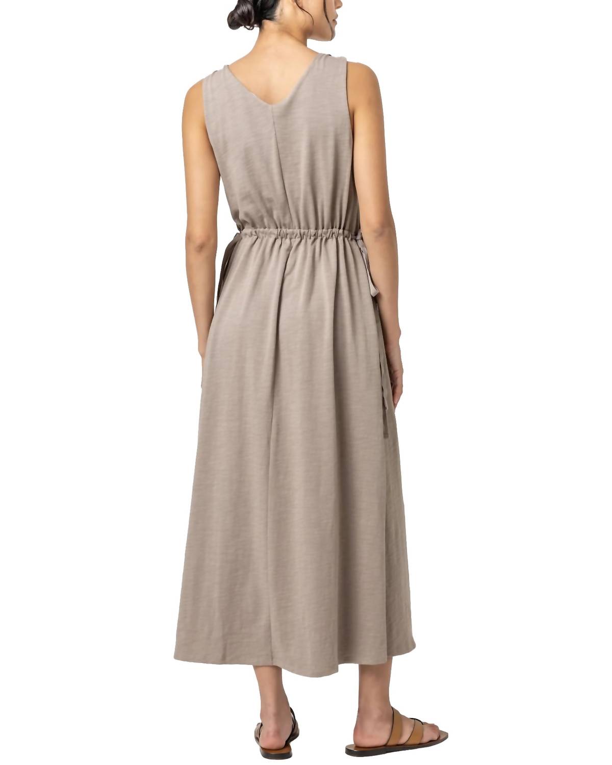 Lilla P - Drawcord Waist Maxi Dress