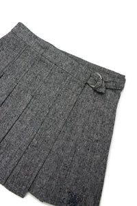 Max&Co. - Girl's Gonna Short Tweed Wrap Skirt