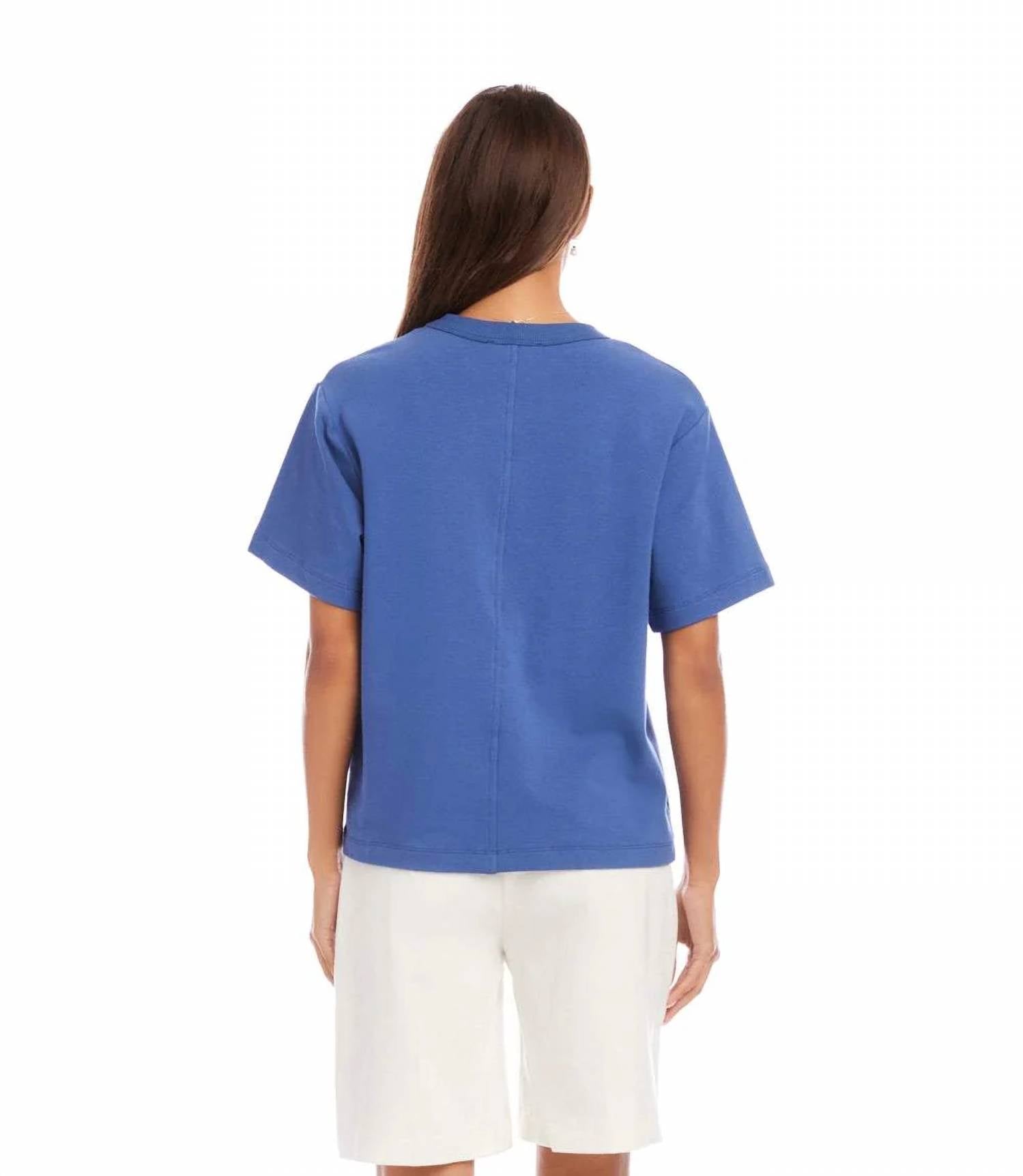 Karen Kane - Short Sleeve Top