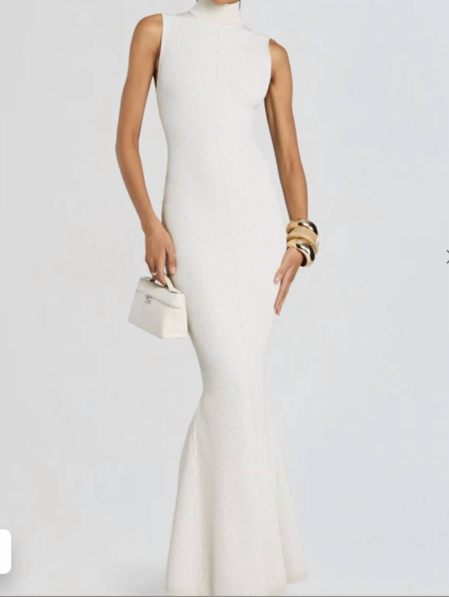 Retrofete - Skylar Metallic Knit Dress