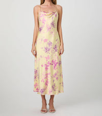 French Connection - Elyria Oona Satin Midi Dress