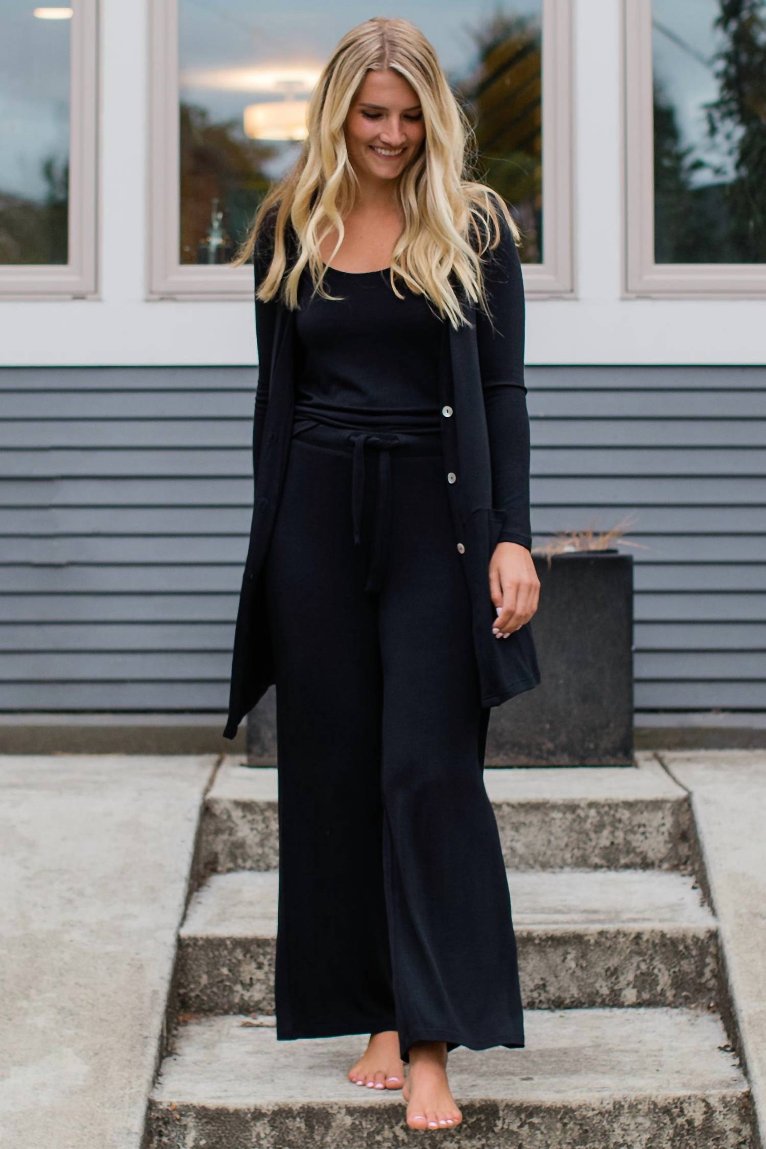 Yala - Peyton Bamboo Sweater Drawstring Lounge Pant