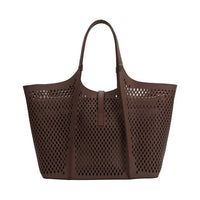 Melie Bianco - Laser Cut Vegan Leather Tote Bag