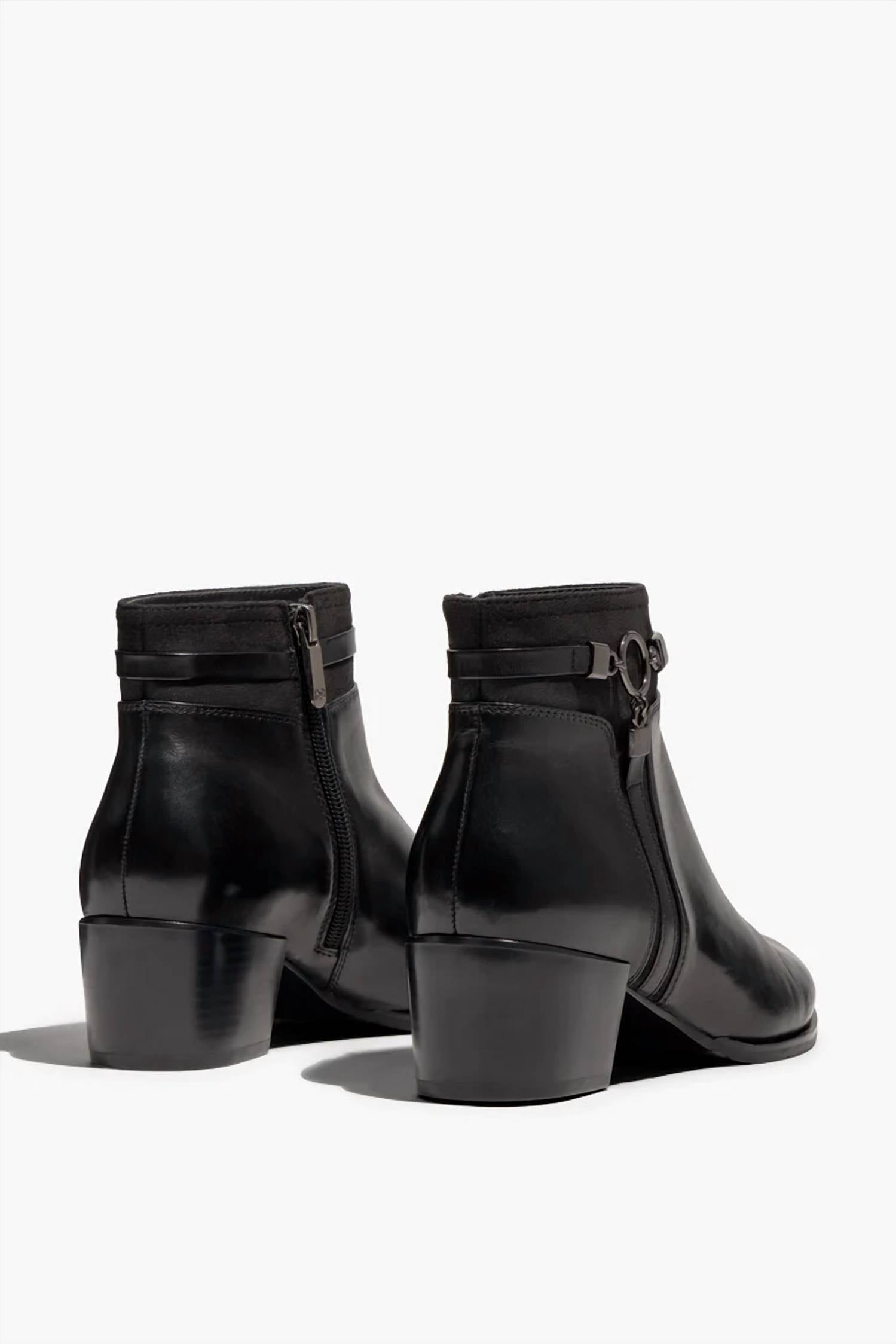 Regarde Le Ciel Women's Delice Etna Bootie in black 1 - women's shoe - alternate view