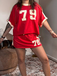 Ee:Some - Bella Gameday Boxy Tee
