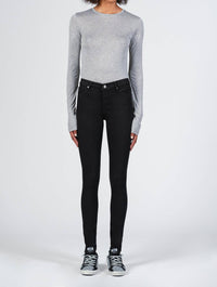 BLACK ORCHID Gisele High Rise Skinny Jean in so black - women's jeans