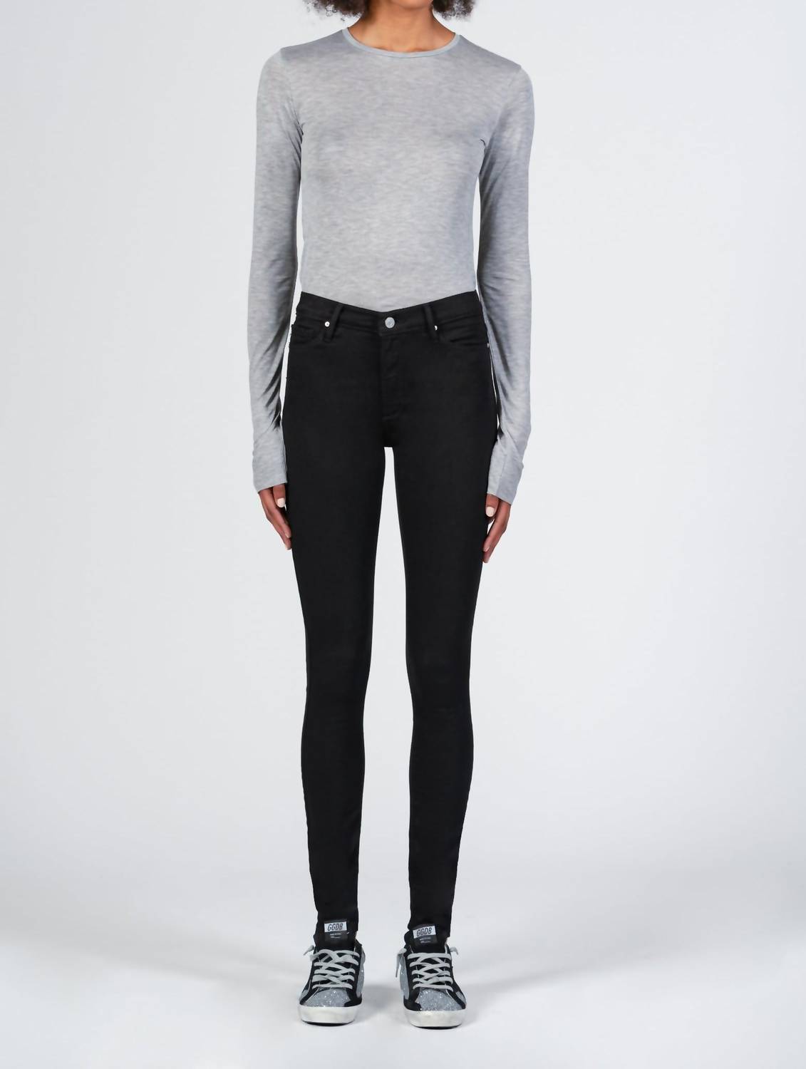 BLACK ORCHID Gisele High Rise Skinny Jean in so black - women's jeans