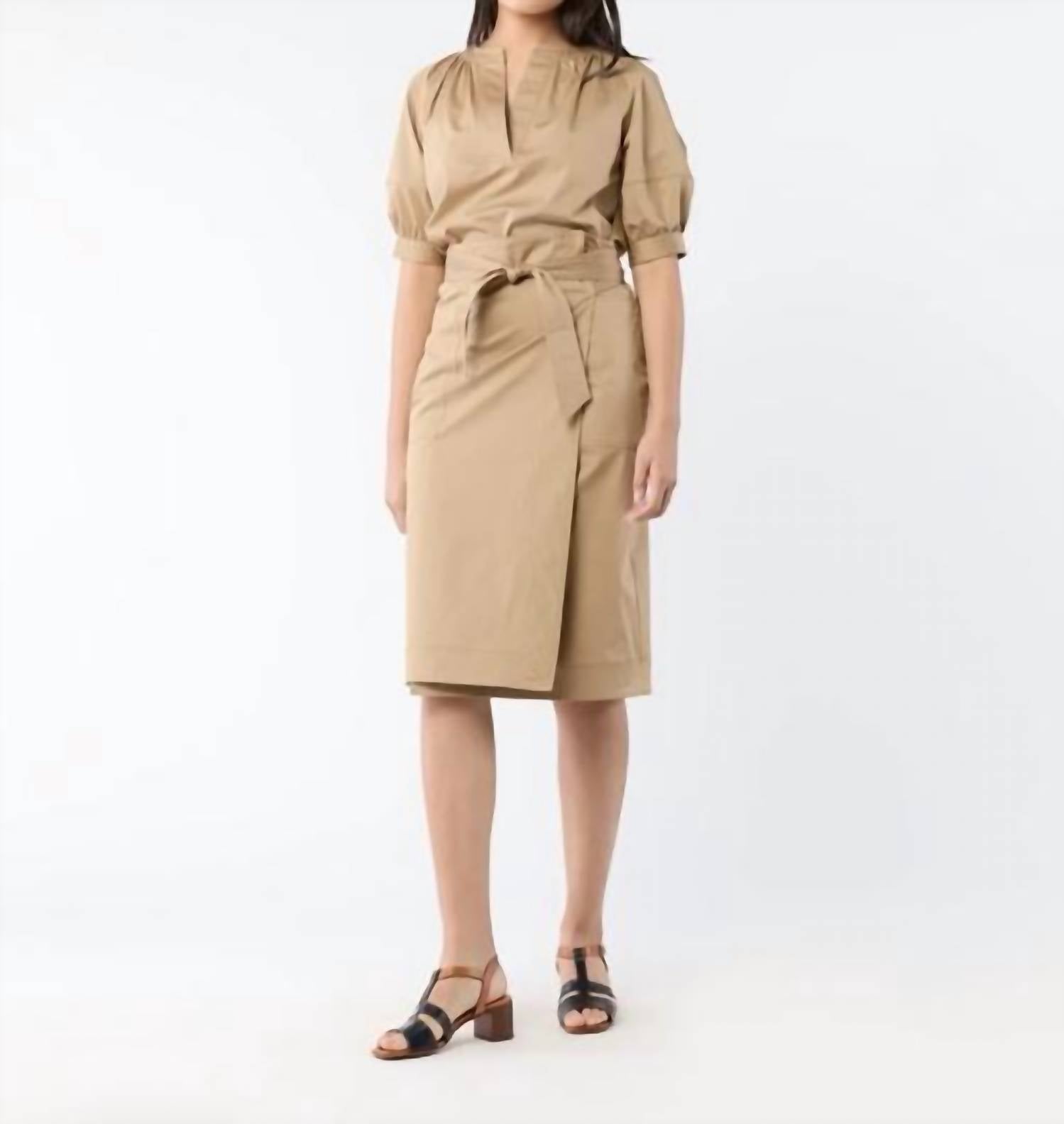 Ann Mashburn - Kira Wrap Midi Skirt