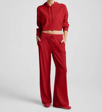 Beyond Yoga - Breathe Easy Ribbed Wide Leg Pant