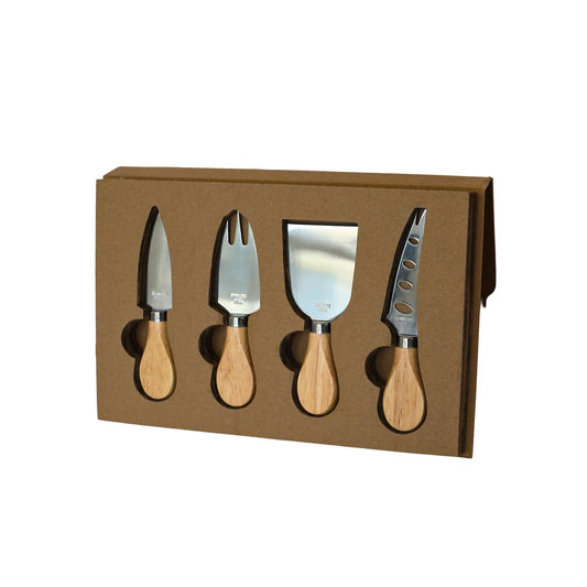 Creative Gifts International - 4-Piece Cheese Serving Set