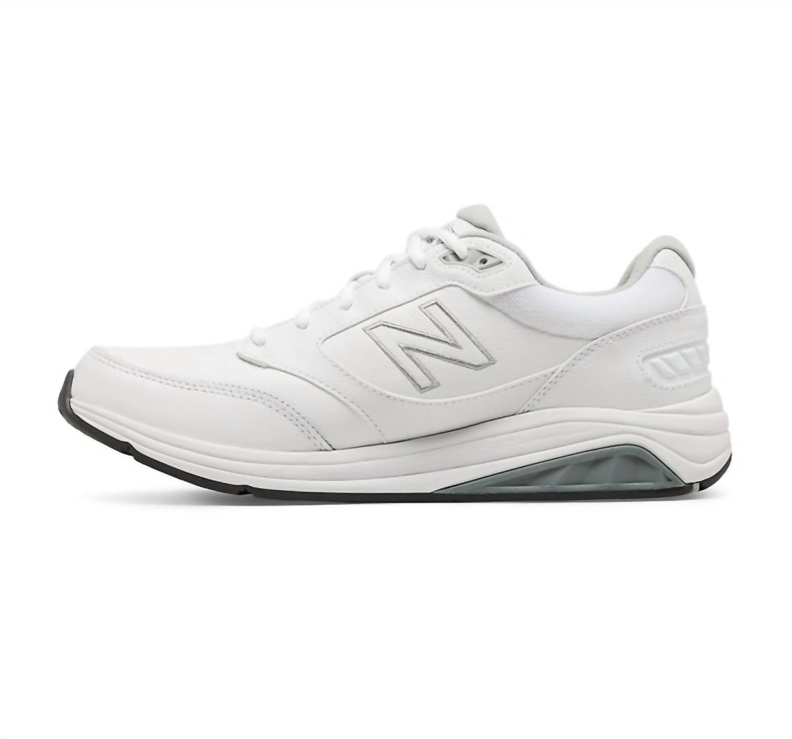 New Balance Men's Walking Shoe in white - men's sneaker - alternate view