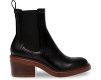 Steve Madden - Women's Curtsy Round Toe Chelsea Pull On Boots