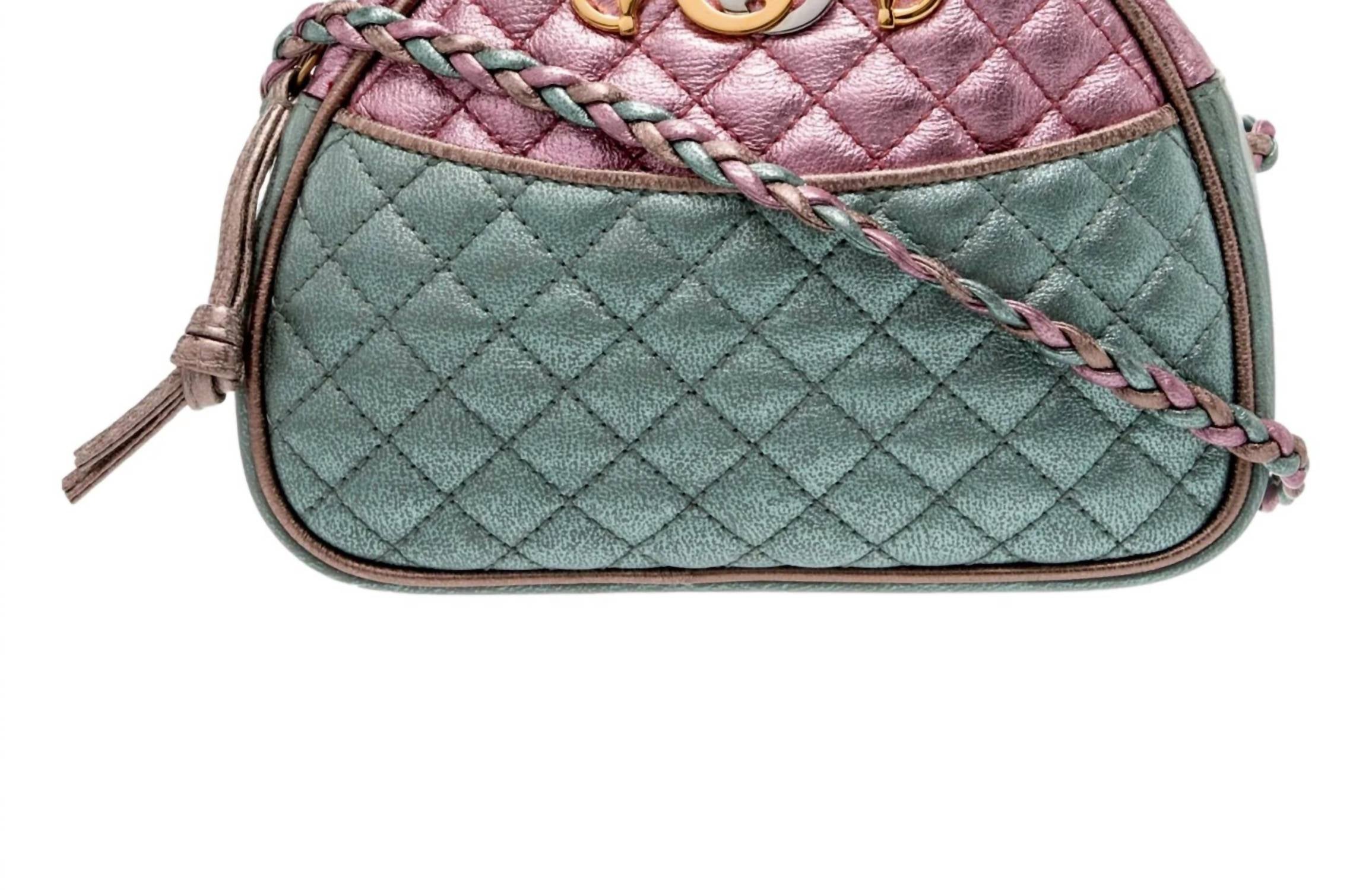Gucci - Women's Mini Zumi Quilted Nappa Trapuntata Crossbody Bag