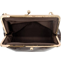 Like Dreams - Women's Miette Faux Croc Top Handle Clutch