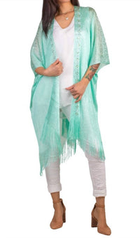 Gigi Moda - Spiaggia Open Front Kimono
