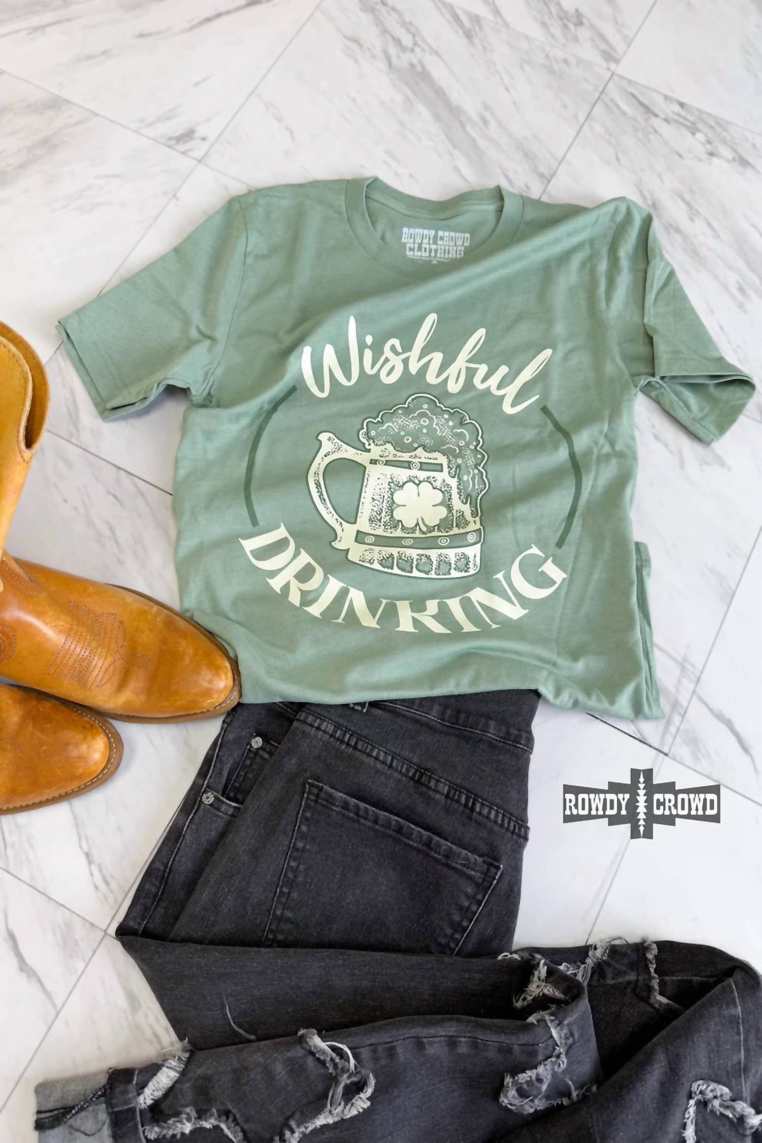 Rowdy Crowd - Womens Wishfull Drinking Top