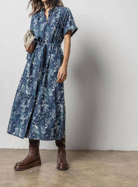 Lilla P - Maxi Button Down Dress