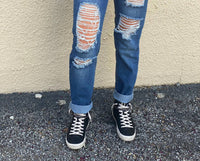 Iris - Elizabeth Distressed Jeans