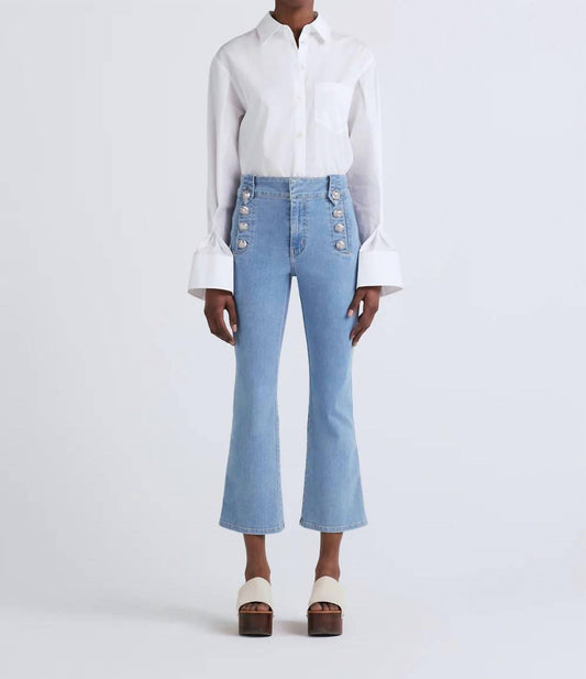 Derek Lam 10 Crosby - Robertson Crop Flare Jeans