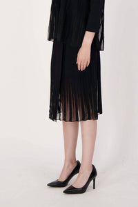Spanner - Lattice Stiched Hem Layered Skirt