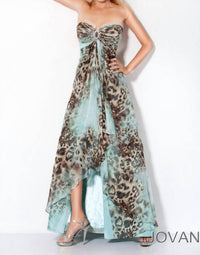 Strapless Evening Gown
