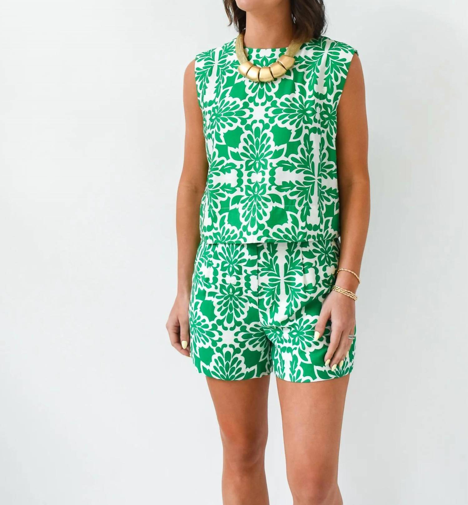 Skies Are Blue - Palm Perfect Tropical Shorts