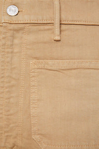 Mother High Waisted Patch Pocket Bookie Sneak Jeans in latte - women's jeans - view 5