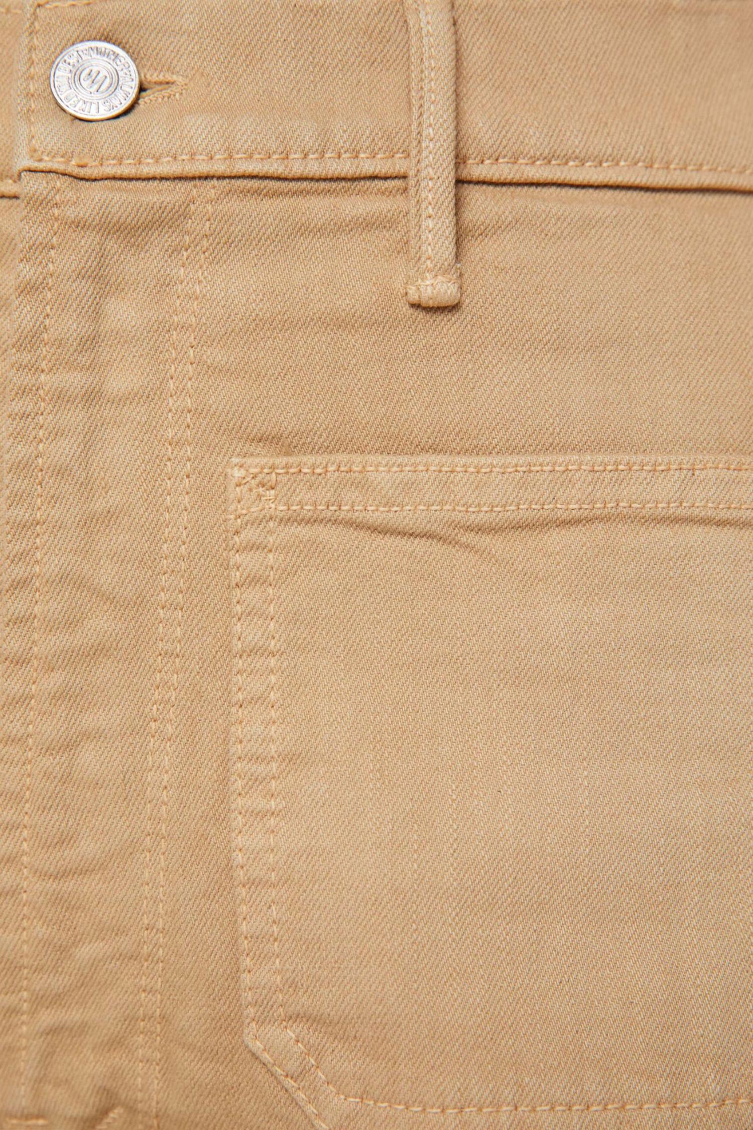 Mother High Waisted Patch Pocket Bookie Sneak Jeans in latte - women's jeans - view 5
