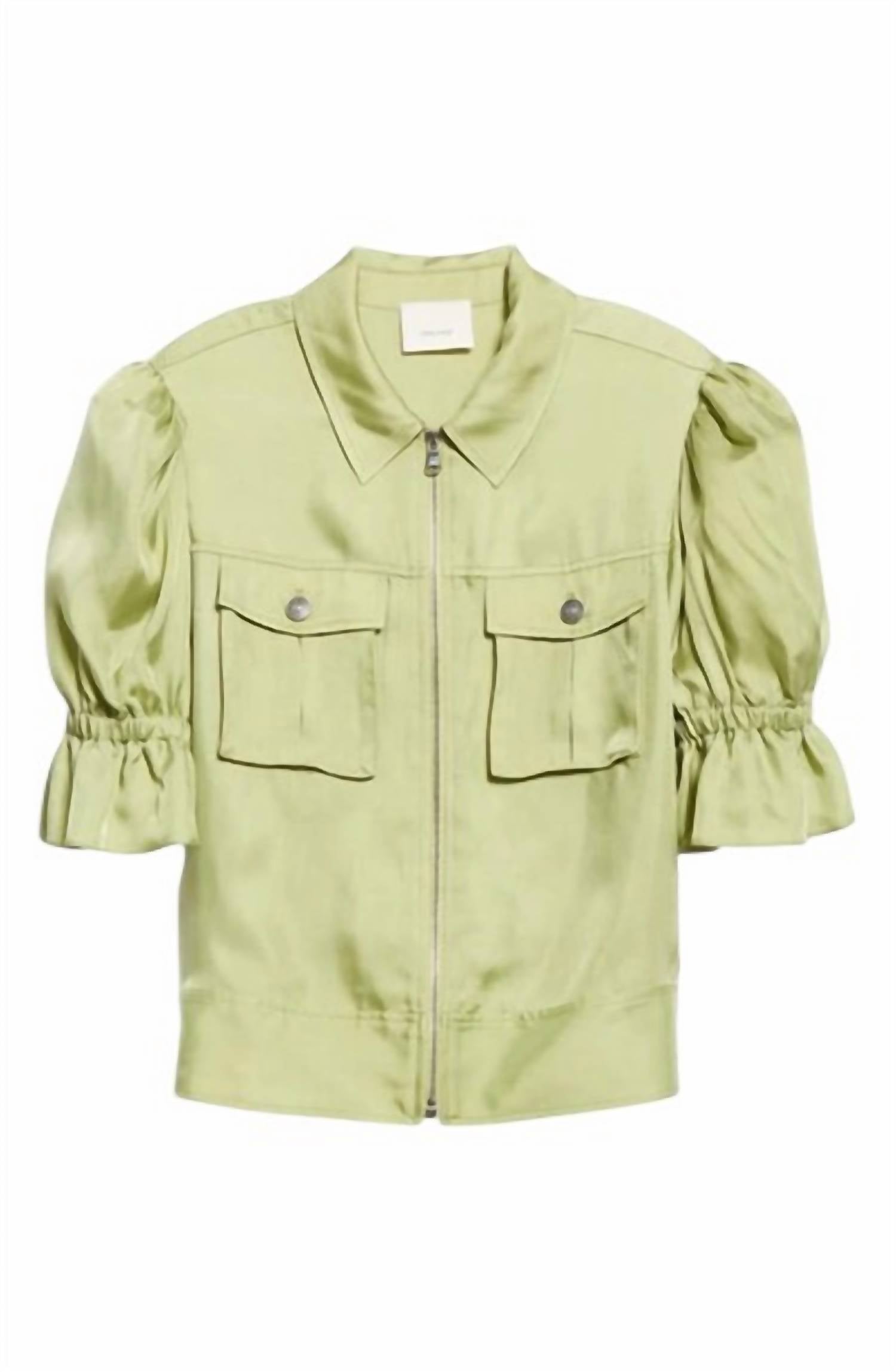 Cinq A Sept - Holly Ruffle Sleeve Jacket