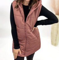 Staccato - Long Puffer Vest