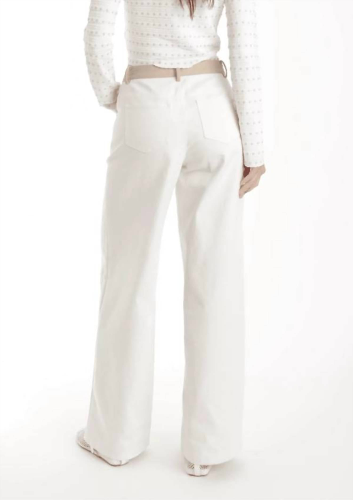 Karina Grimaldi - Sami Denim Combo Pant