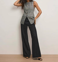 Veronica Beard - Lois Plaid Sleeveless Top