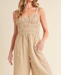 Aemi + Co - Lenni Smocked Jumpsuit