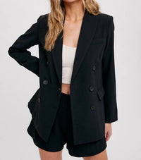Bluivy - Classic Double Breasted Blazer