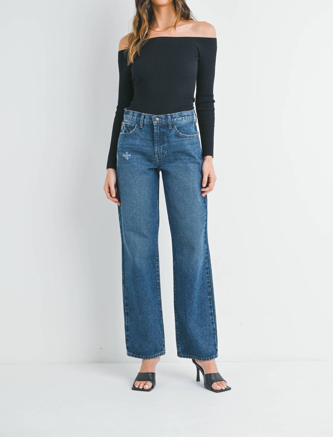 Just Black Denim - Women's Relaxed Straight Jeans