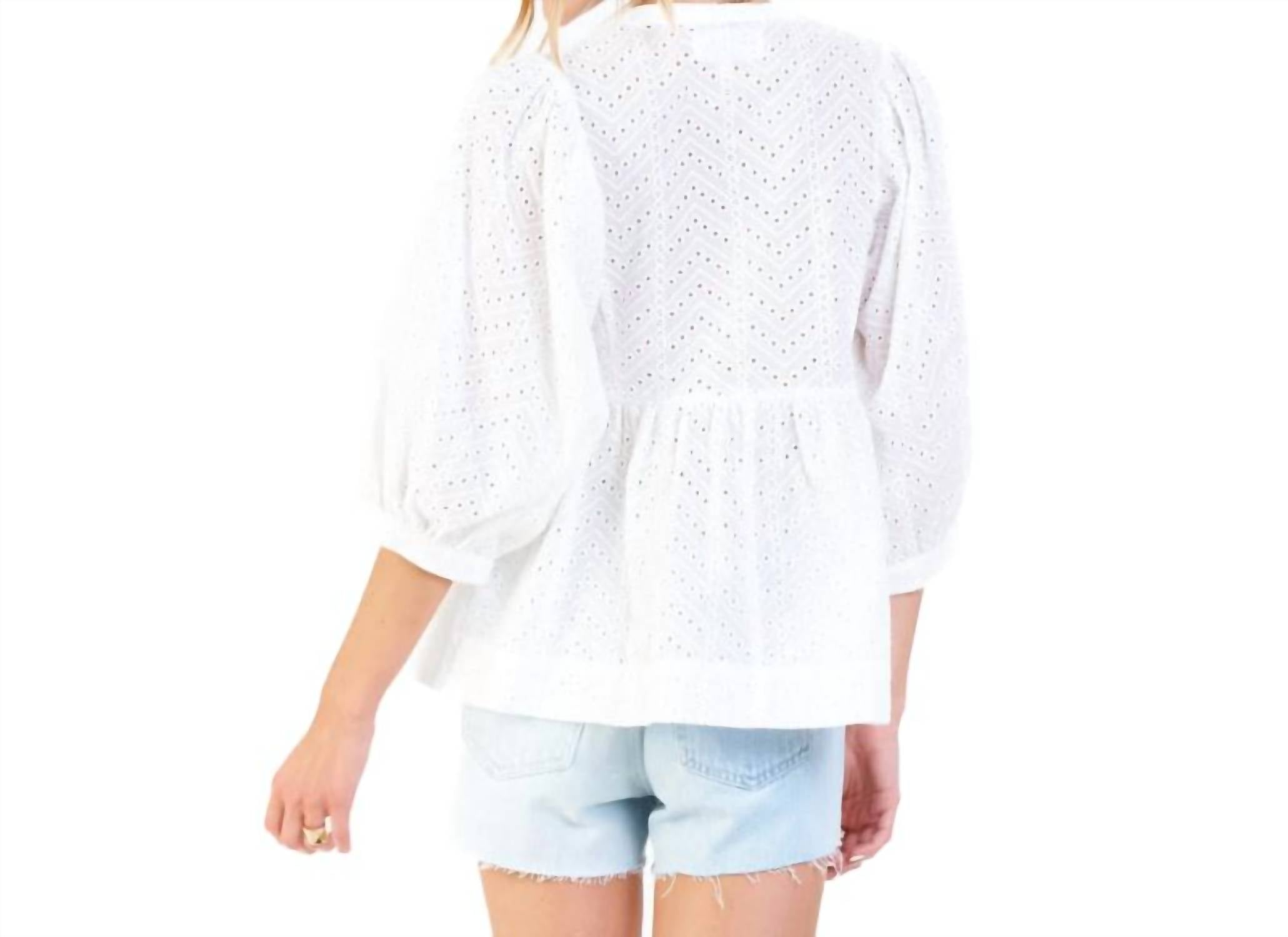 Dear John Denim - Malia 3/4 Sleeve Top