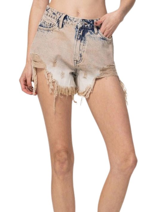 Vervet By Flying Monkey - Sienna Denim High Rise Vintage Shorts