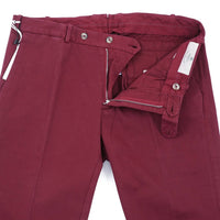 Luigi Borrelli Napoli - Men's Slim-fit Cotton Pants