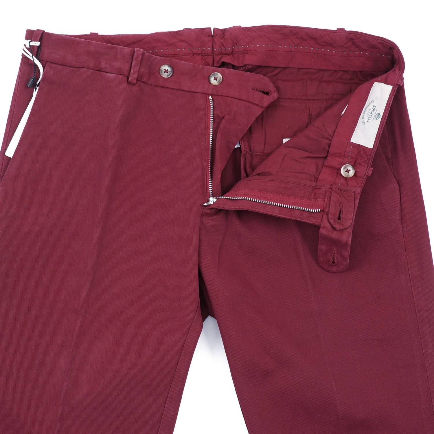 Luigi Borrelli Napoli - Men's Slim-fit Cotton Pants