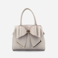 Like Dreams - Women's Poppy Bowtie Satchel Bag