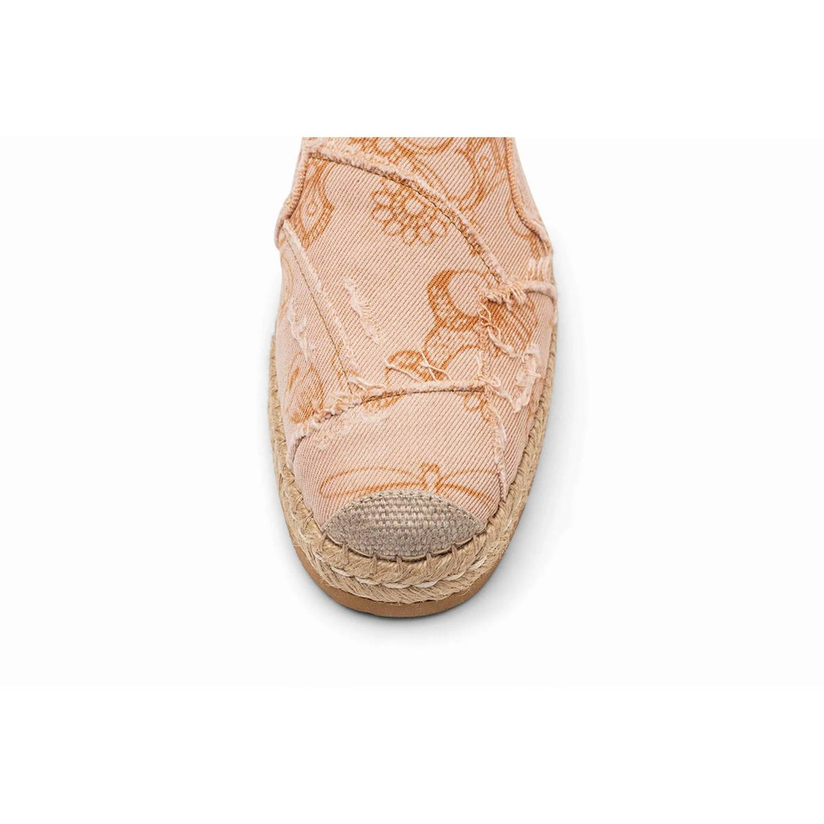 Hogan - Women's Floral-print Frayed Espadrille