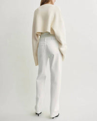 Toteme - Cropped Oversized Cardigan