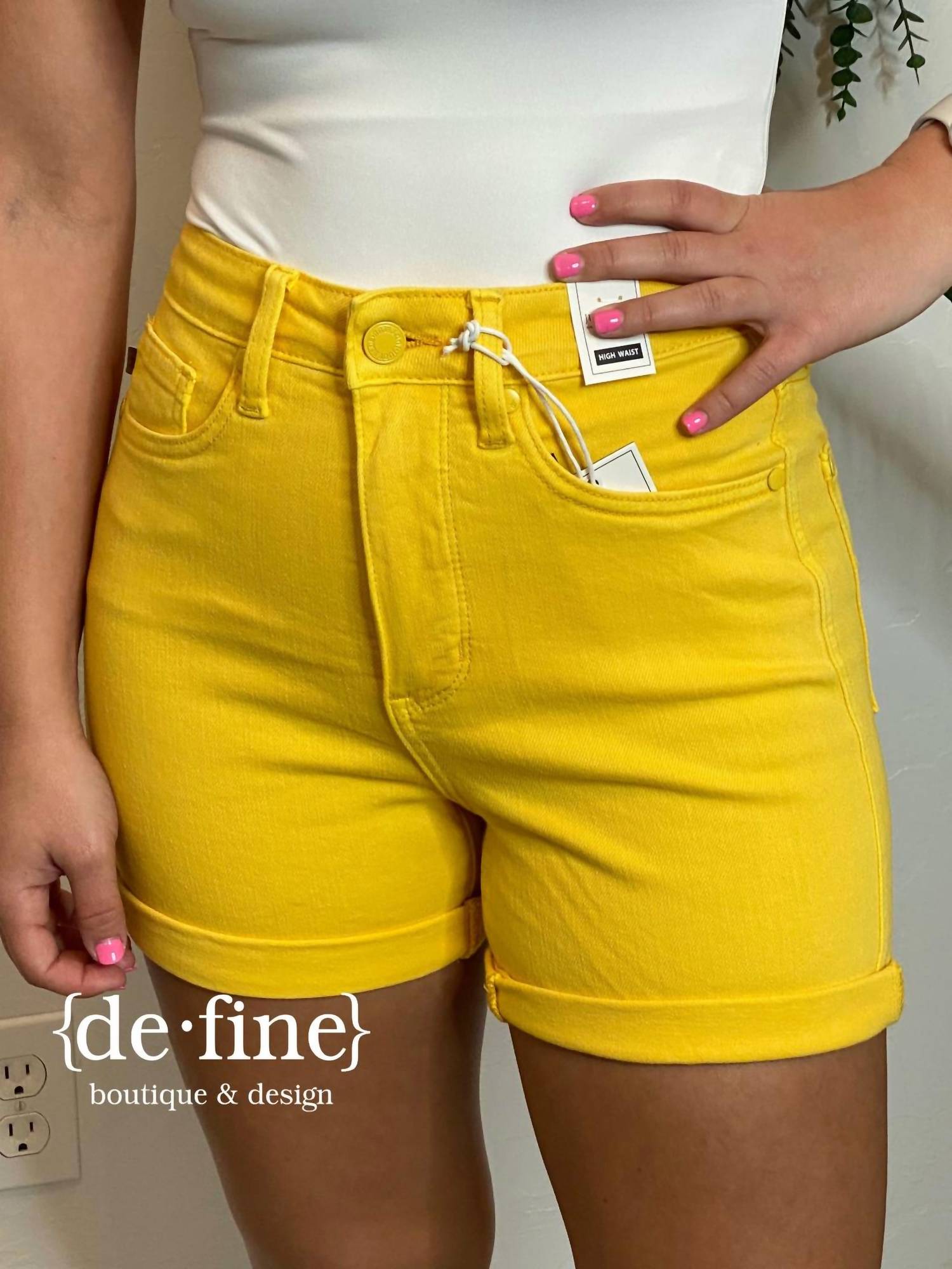 Judy Blue - Tummy Control Shorts In Regular & Curvy