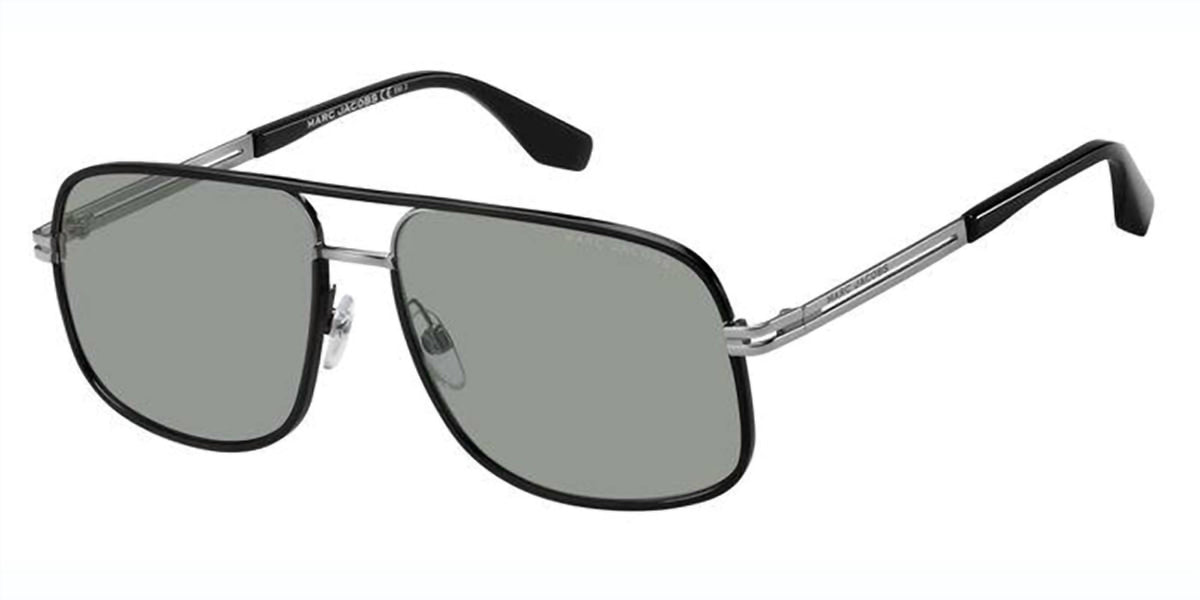 Marc Jacobs - Men's 470/s Ruthenium 085k Qt Sunglasses