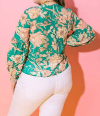 Flying Tomato - Printed Woven Top
