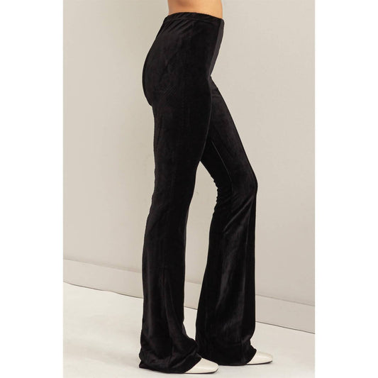 Hyfve - Everyday Essential Striped Velvet Pants