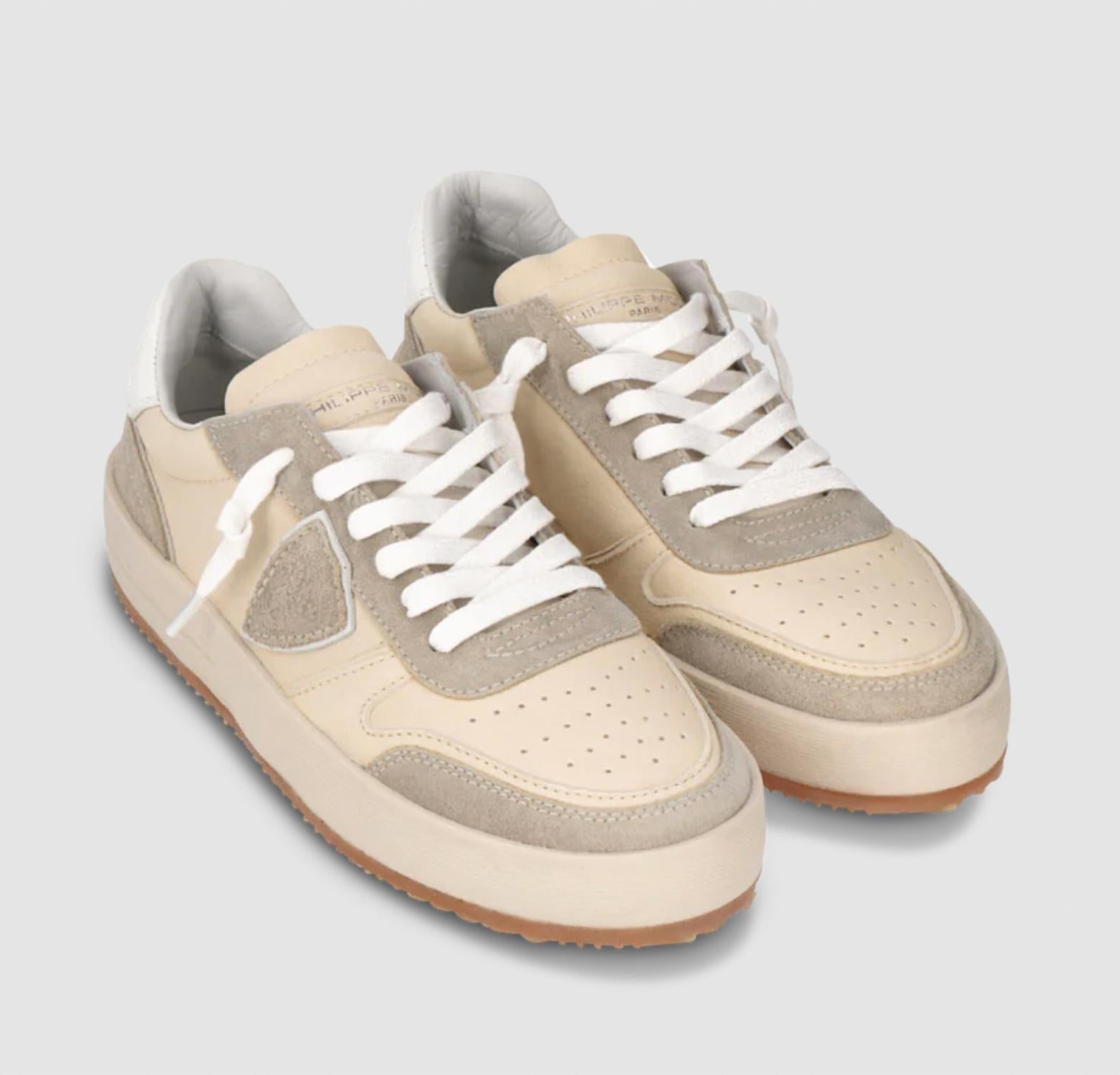 Philippe Model - Woman's Nice Low Milk Sneakers